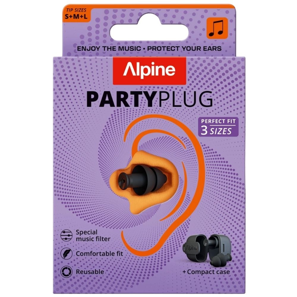 Alpine PartyPlug Multisize - Black (3 Sizes)
