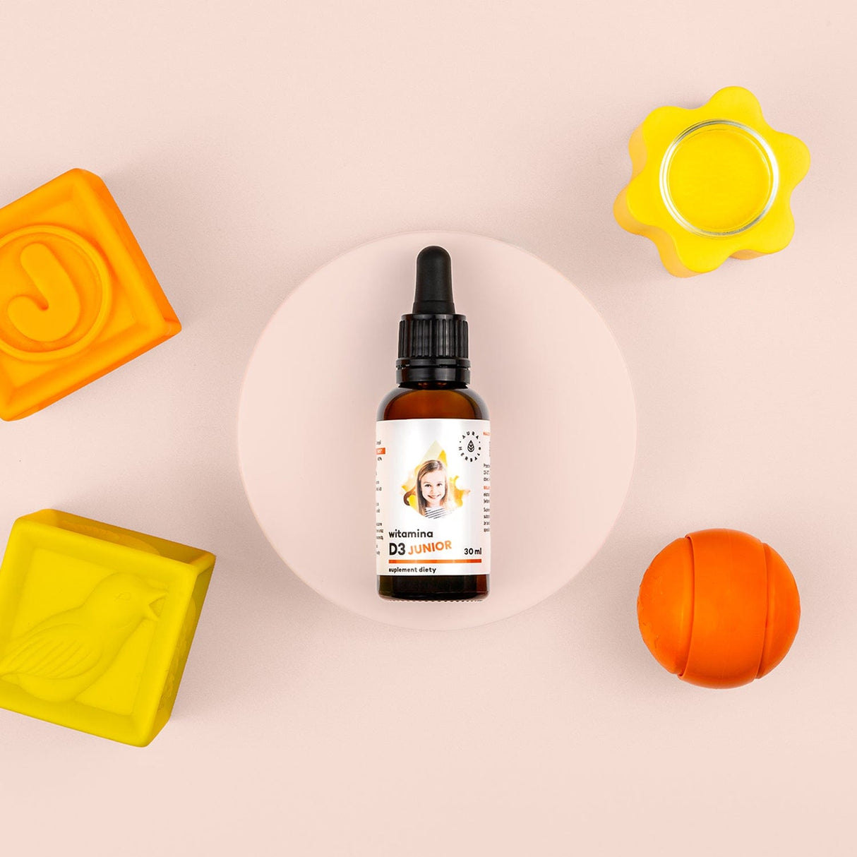 Aura Herbals Vitamin D3 Junior, drops 800 IU - 30 ml