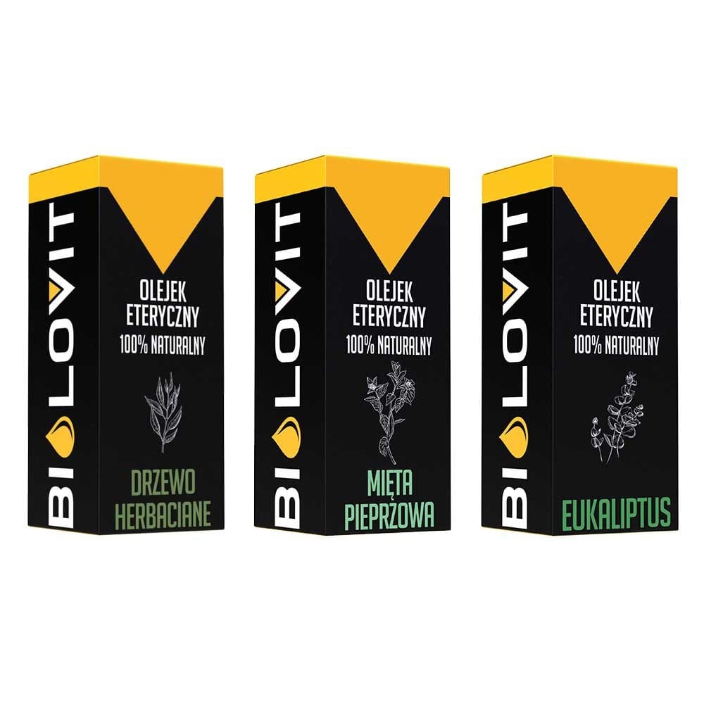 Bilovit Essential Oil Set for a Runny Nose - 3 Pieces