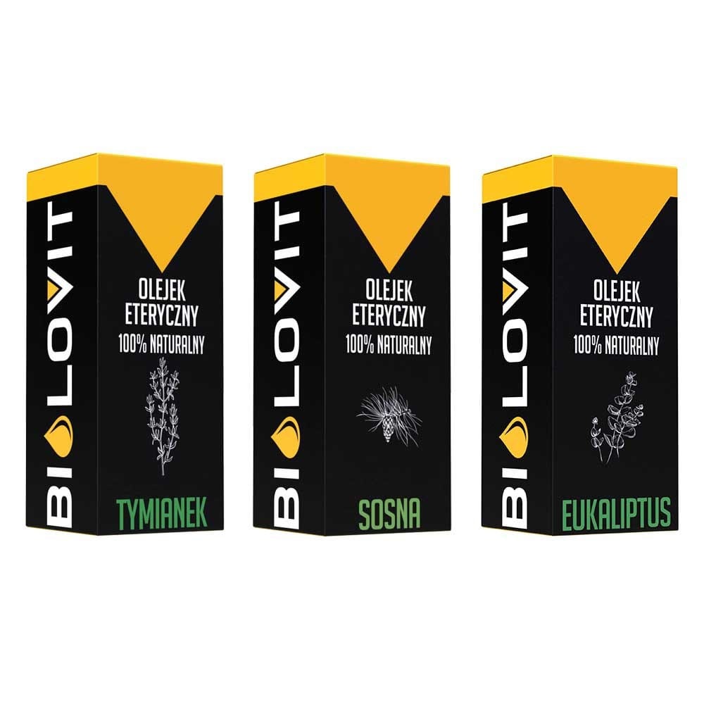 Bilovit Essential Oil Set, for Colds - 3 Pieces