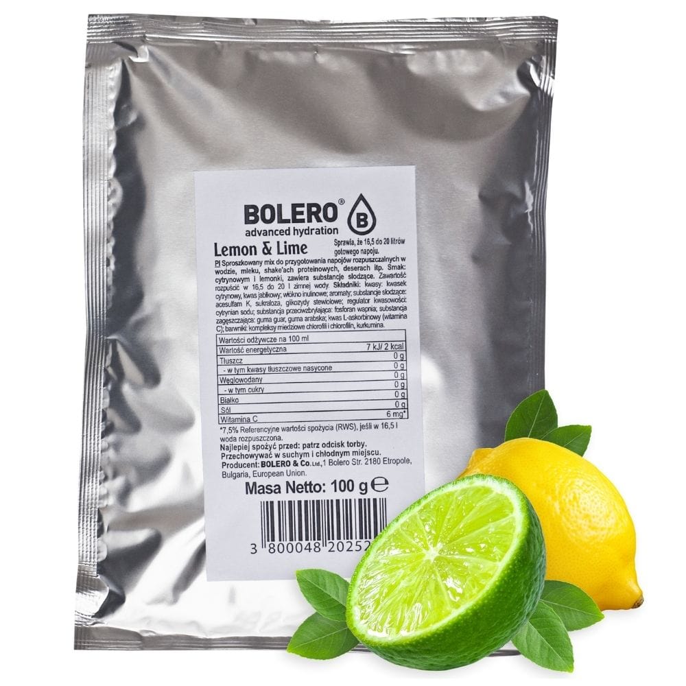 Bolero Classic Instant Drink - 100 g Lime & Lemon