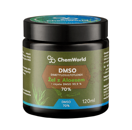 ChemWorld DMSO 70% Gel with Aloe Vera - 120 ml