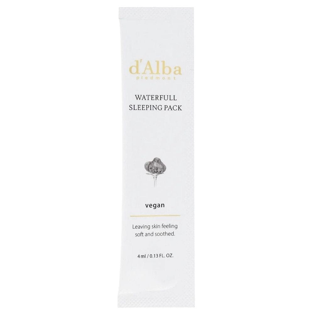 d'Alba Waterfull Vegan Night Mask with White Truffle - 12x4 ml