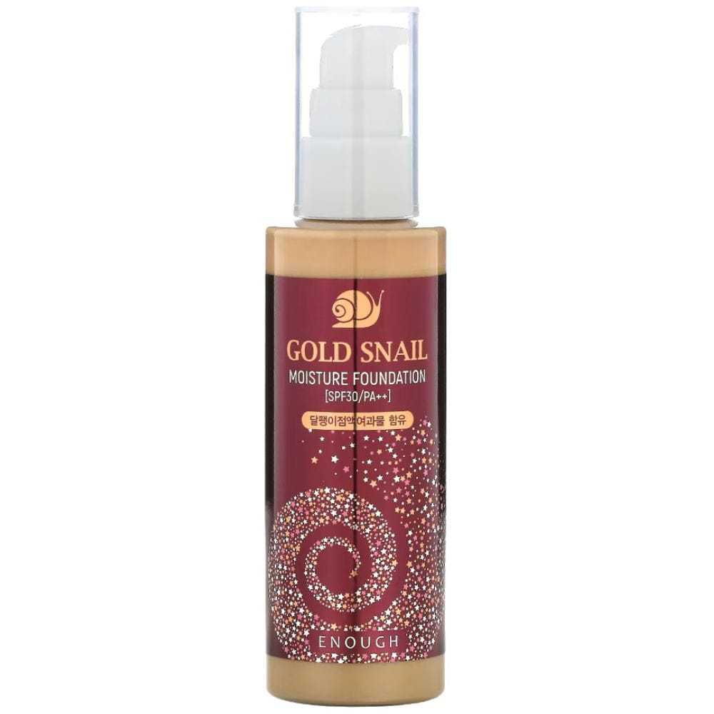 Enough Gold Snail Moisture Foundation Shade 21 - 100 ml