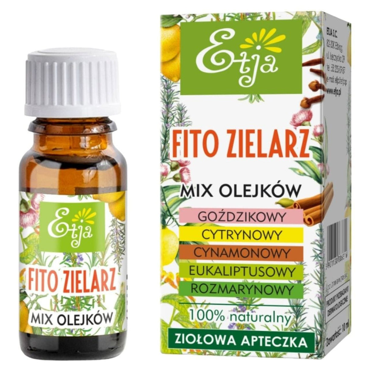 Etja Fito Herbalist Oil, Essential Oil Blend - 10 ml