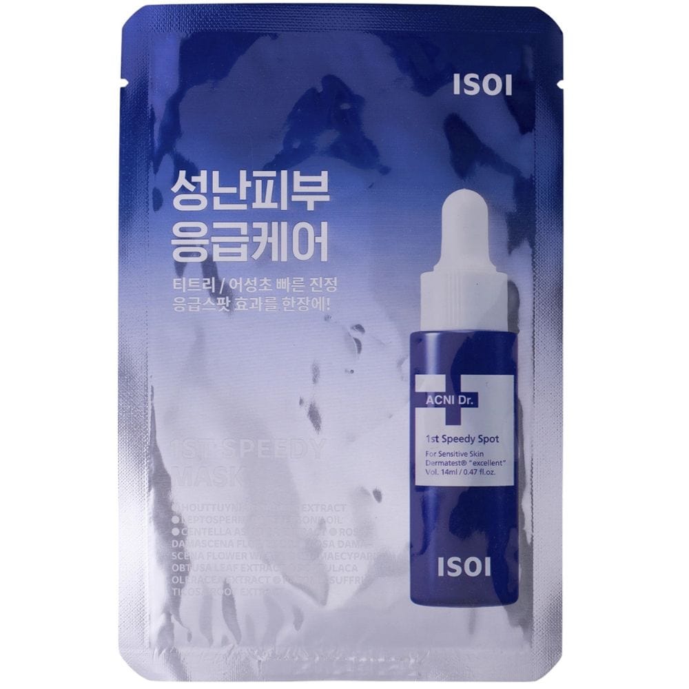 Isoi Acni Dr. 1st Speedy Mask Sheet - 10 Pieces