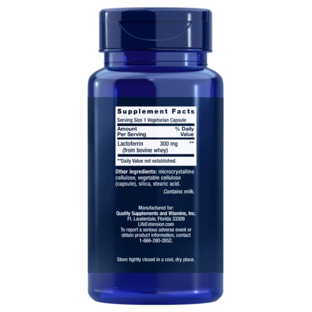 Life Extension Lactoferrin (Apolactoferrin) - 60 Capsules