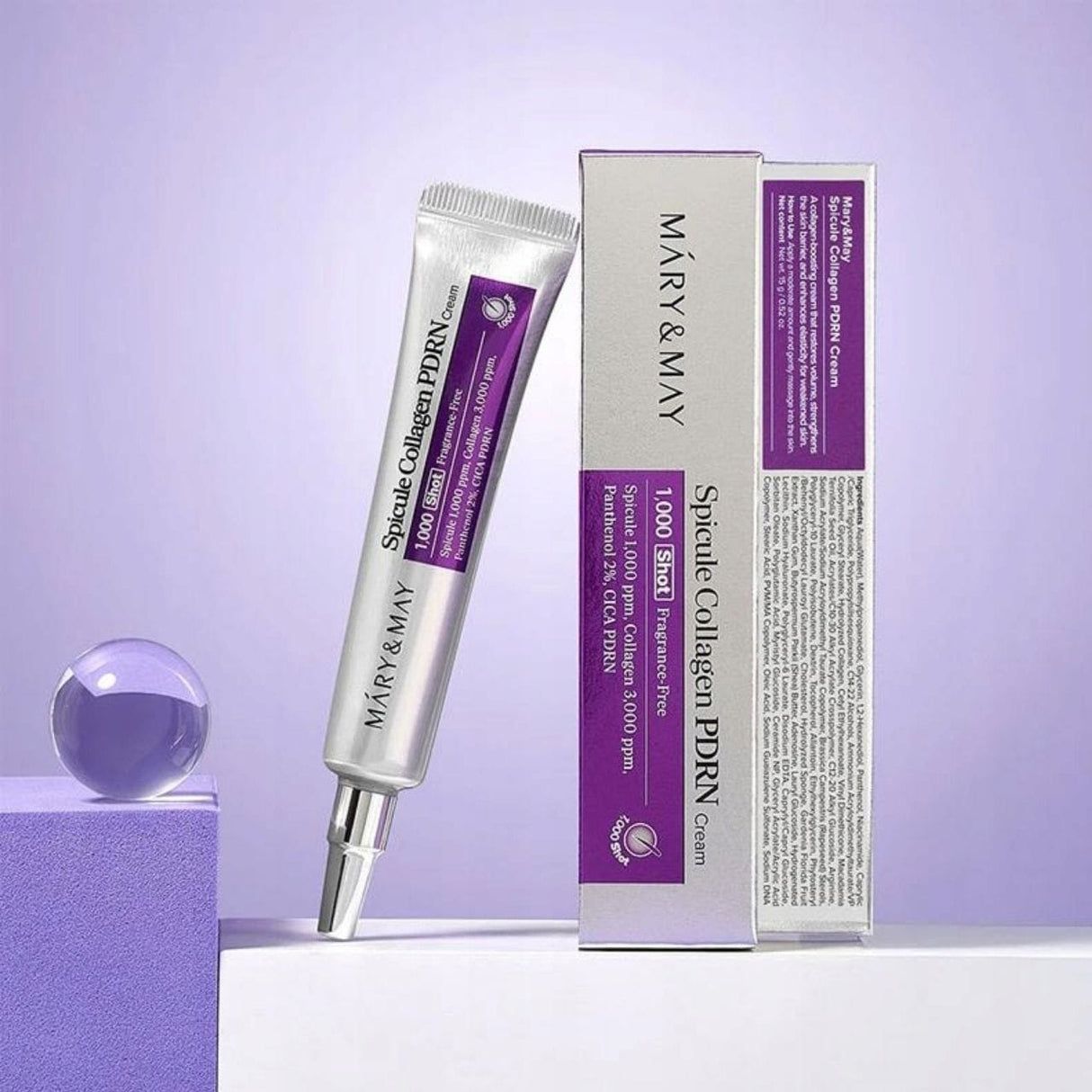 Mary&May Spicule Collagen PDRN Anti-Ageing Cream - 15 g