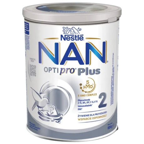 Nestle NAN OPTIpro Plus 2 HMO, Follow-on Milk After 6 Months - 800 g