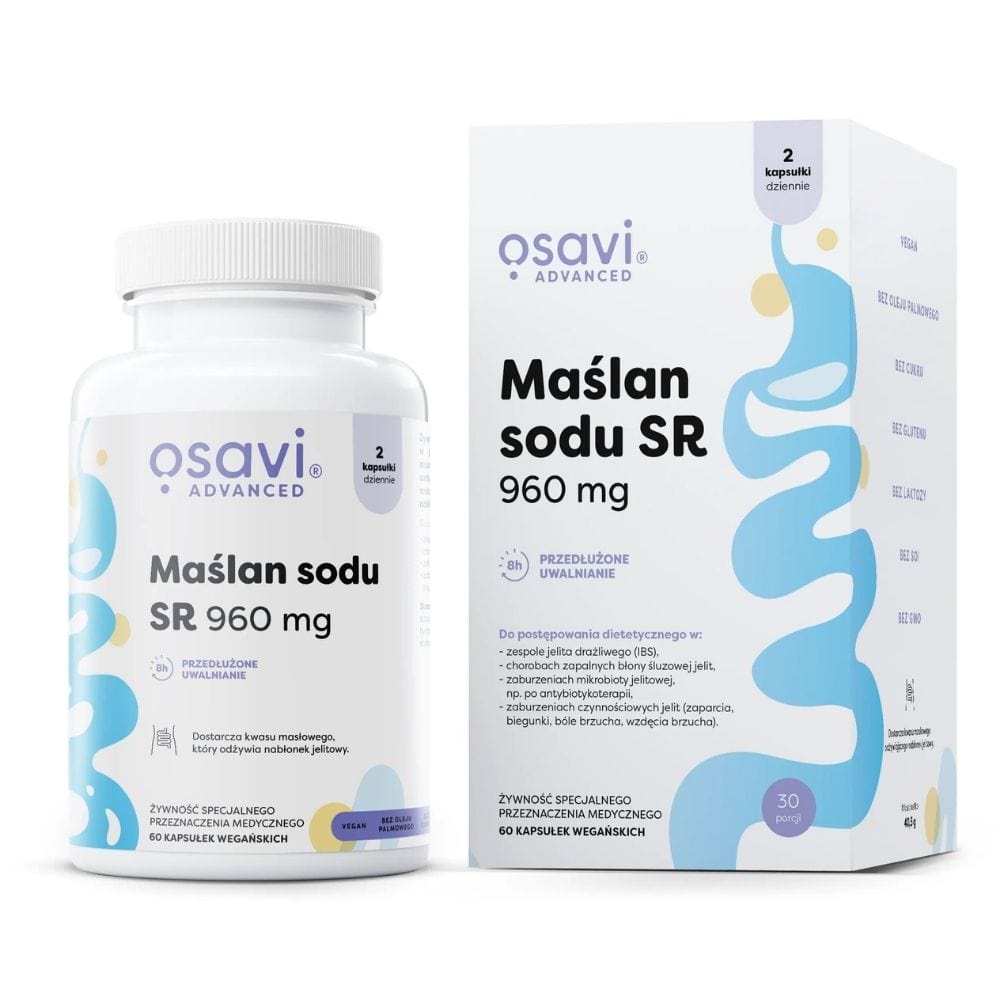 Osavi Sodium Butyrate SR 960 mg - 60 Capsules