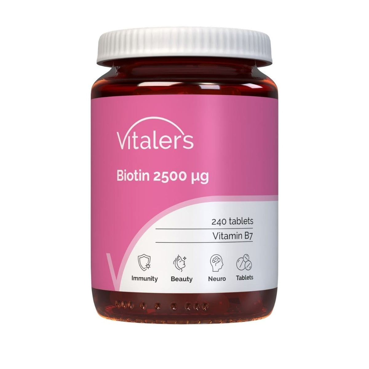 Vitaler's Biotin 2500 mcg - 240 Tablets