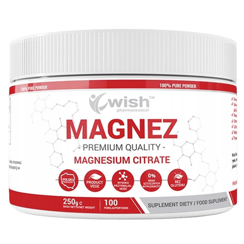 Wish Magnesium Citrate Powder - 250 g