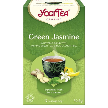 Yogi Tea Green Jasmine, Ginger and Herbs - 17 Sachets