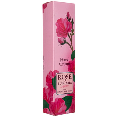 Rose of Bulgaria Krém na ruce s přírodní růžovou vodou - 75 ml