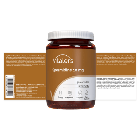 Vitaler's Spermidin 10 mg - 30 kapslí