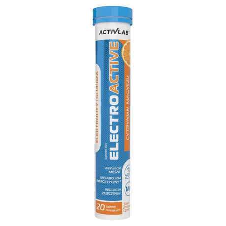 Activlab Electroactive, Orange - 20 Effervescent Tablets