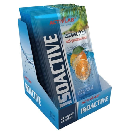 Activlab Isoactive Isotonic with Guarana, Orange - 20 Sachets