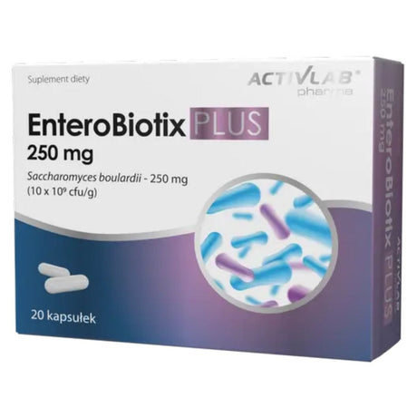 Activlab Pharma EnteroBiotix PLUS 250 mg - 20 Capsules