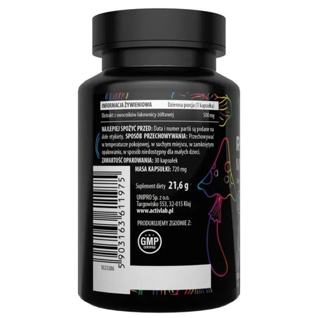 Activlab Reishi Mushroom Extract - 30 Capsules
