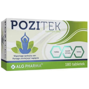 ALG Pharma Pozitek, Calm - 180 Tablets