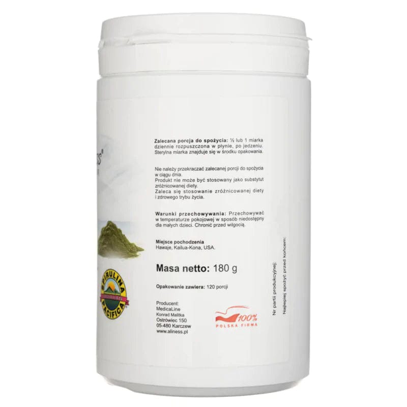 Aliness Spirulina Hawaii, powder  - 180 g