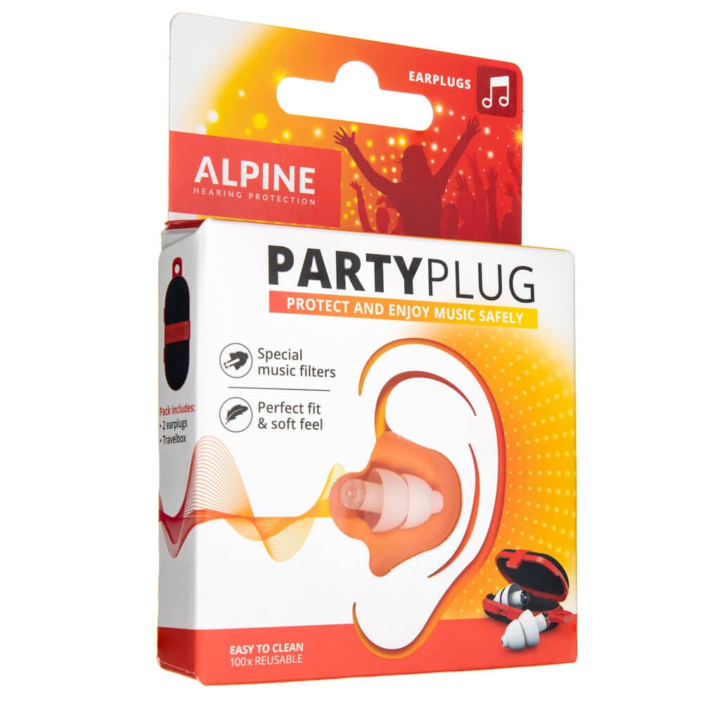 Alpine PartyPlug pro festivaly a párty - Bílý – Medpak