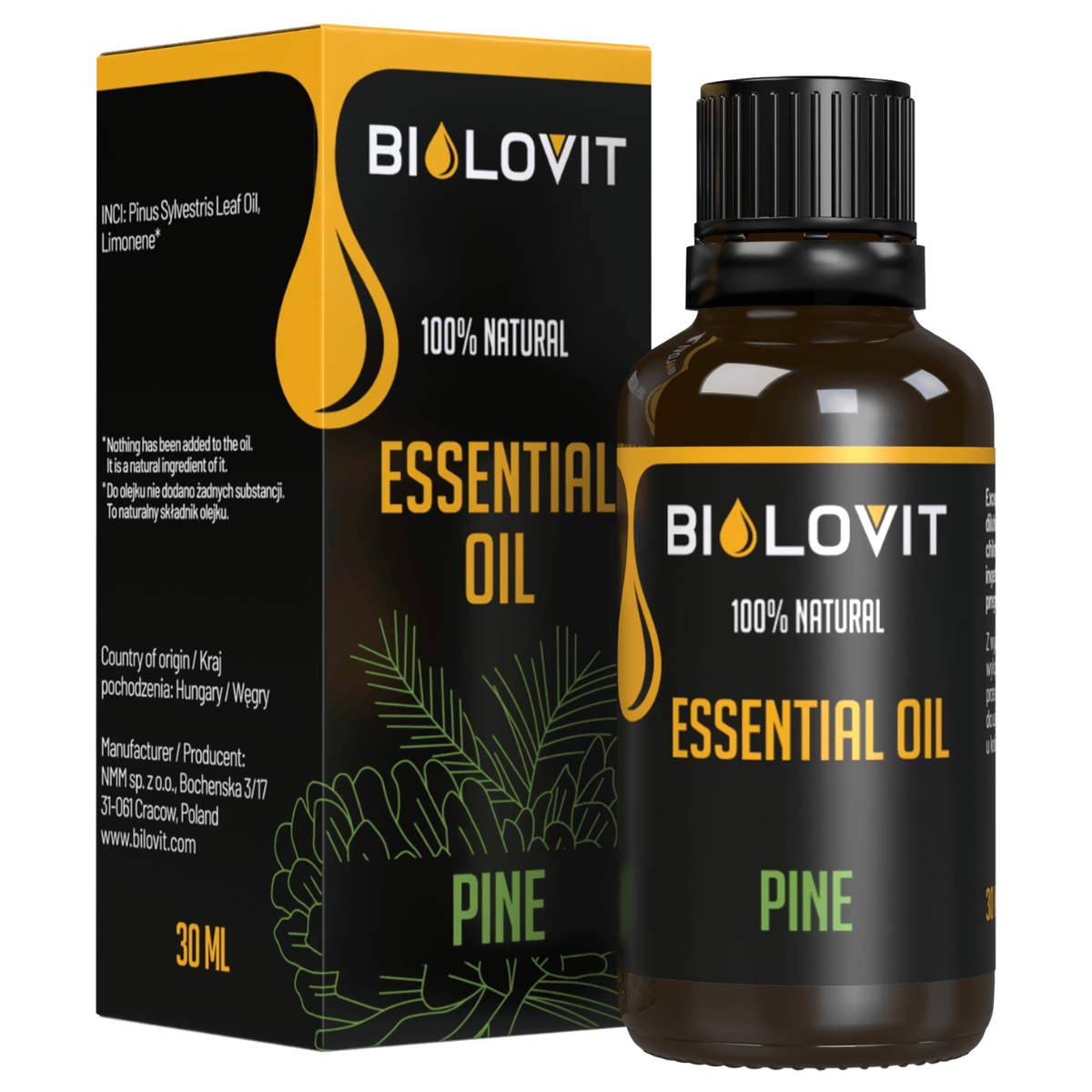 Bilovit Pine Essential Oil - 30 ml