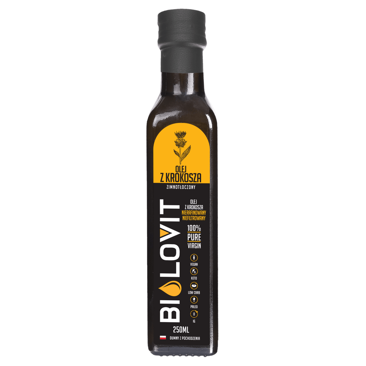 Bilovit Safflower Oil Cold Pressed - 250 ml