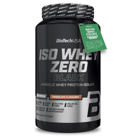 BioTech USA Iso Whey Zero Black, Strawberry - 908 g