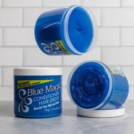 Blue Magic Conditioner Hair Dress, Dry and Unmanageable Hair - 340 g