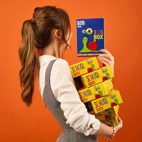 Bob Snail School Box, Snack Set + Accessories for Students