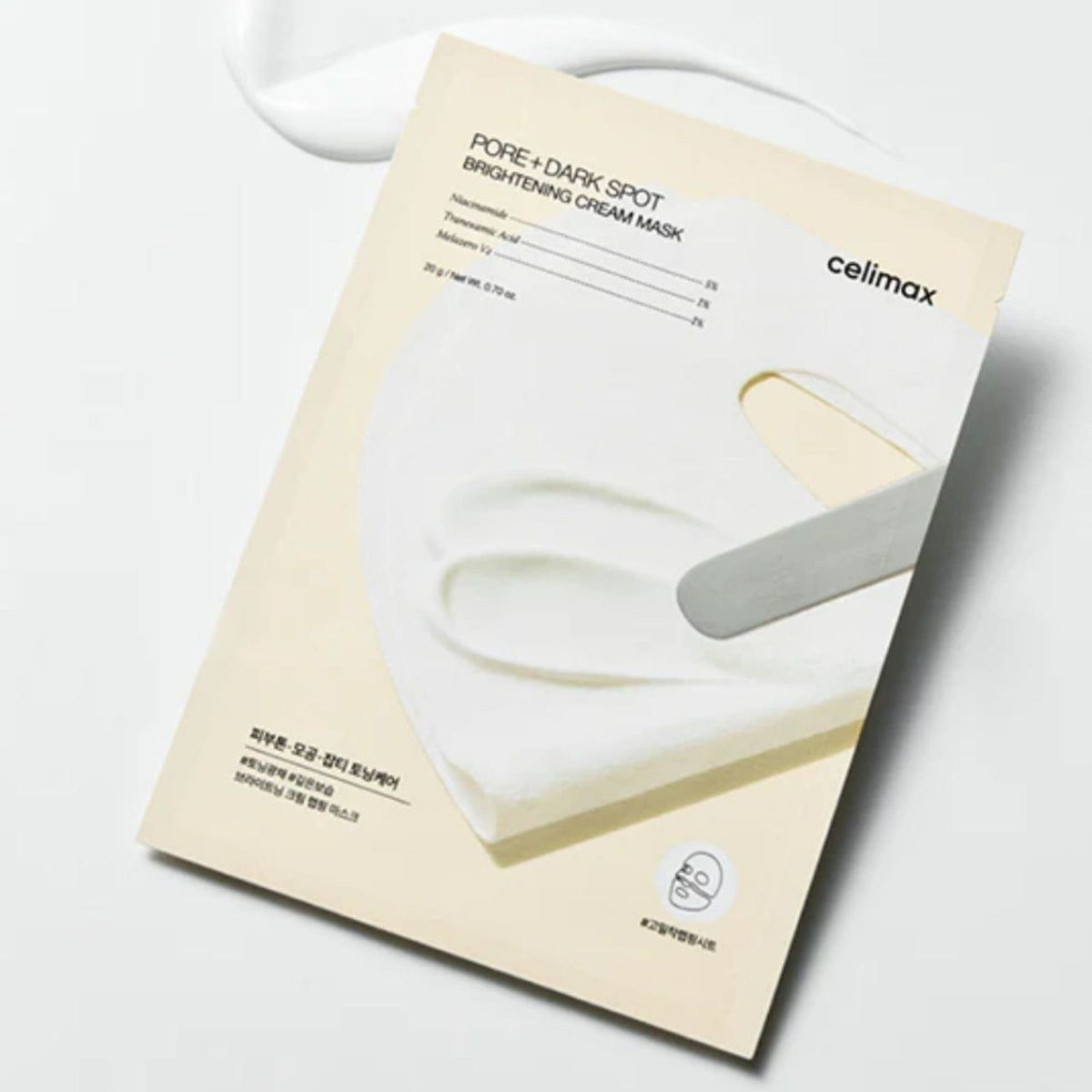 Celimax Pore+Dark Spot Brightening Cream Mask - 4 Sheets