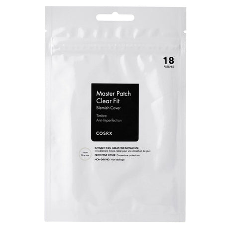 COSRX Master Patch Clear Fit Invisible Acne Patches - 18 Patches