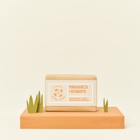 Cztery Szpaki Natural Orange and Rosemary Soap - 110 g