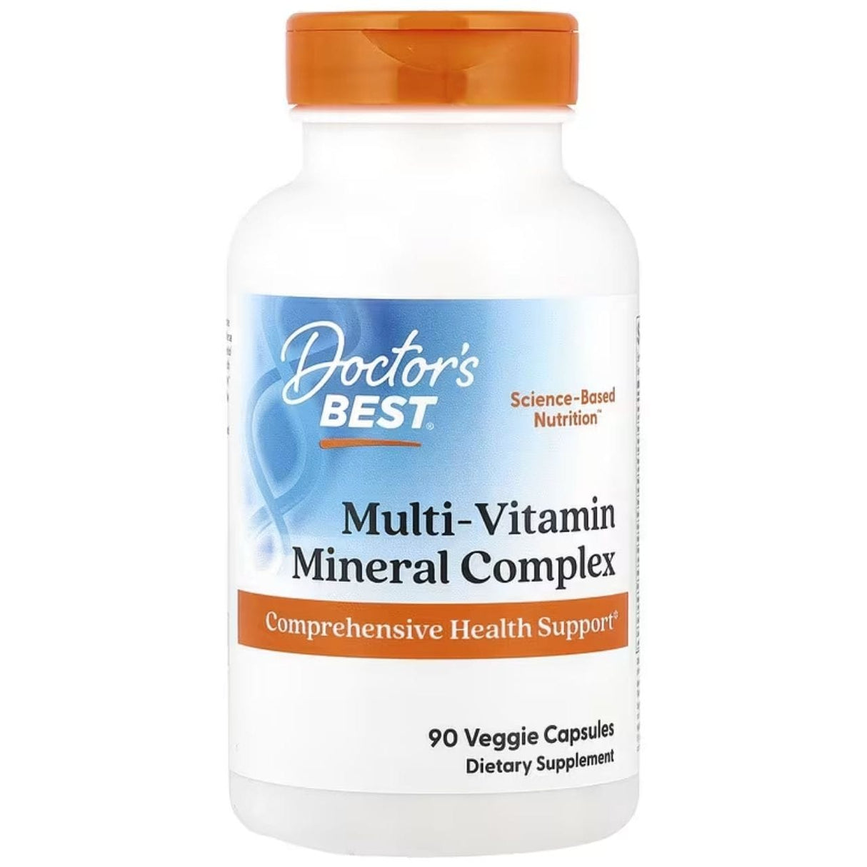 Doctor's Best Multi-Vitamin with Vitashine D3 and Quatrefolic - 90 Veg Capsules
