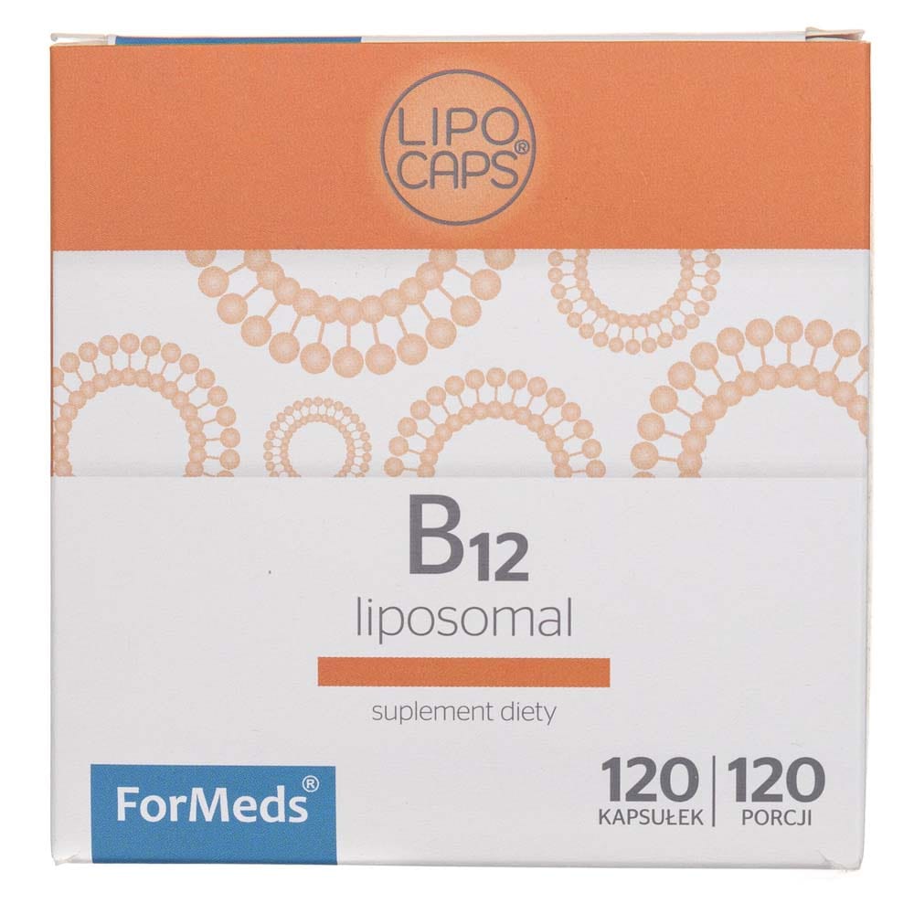 Formeds Lipocaps B12 - 120 Capsules