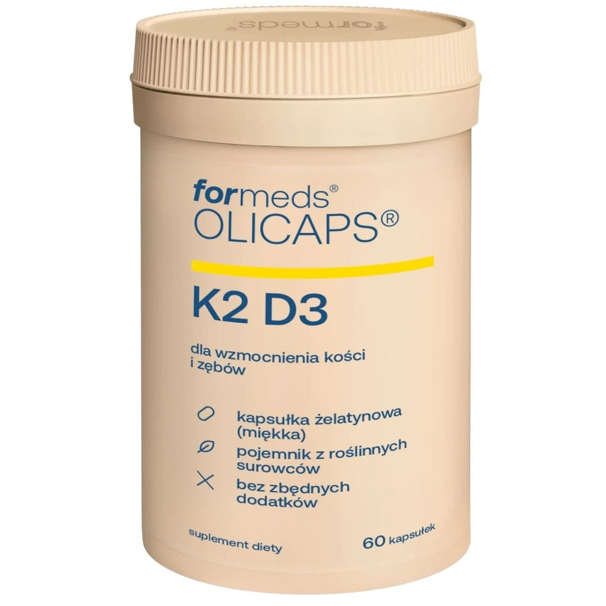 Formeds Olicaps K2 D3 - 60 Capsules