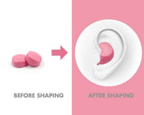 Haspro MOLD 6P Pink Moulded Earplugs - 6 pairs