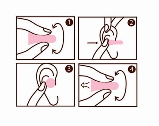 Haspro Multi10 Earplugs Pink - 10 Pairs