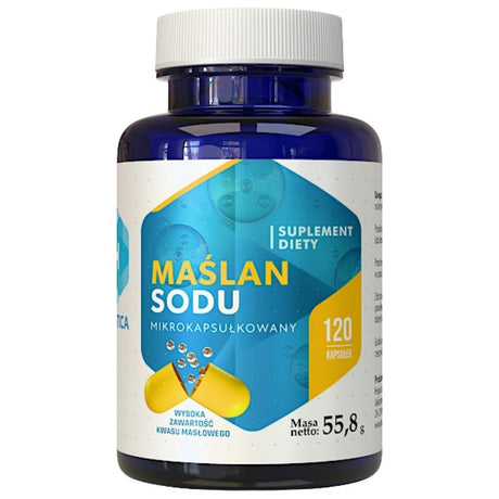 Hepatica Microencapsulated Sodium Butyrate 370 mg - 120 Capsules