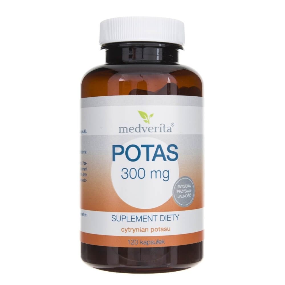 Medverita Potassium 300 mg - 120 Capsules