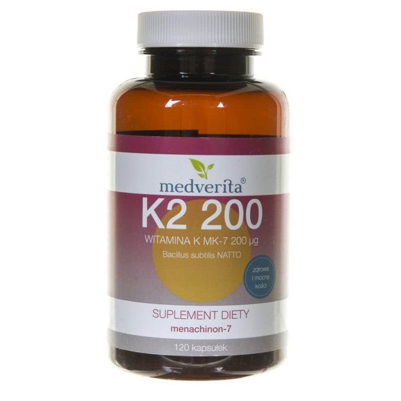 Medverita Vitamin K Vitamk7 ® (Menachinon-7) 200 mcg - 120 kapslí
