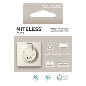 Miteless Home Ultrasonic Mite Protection for Your Home - Beige