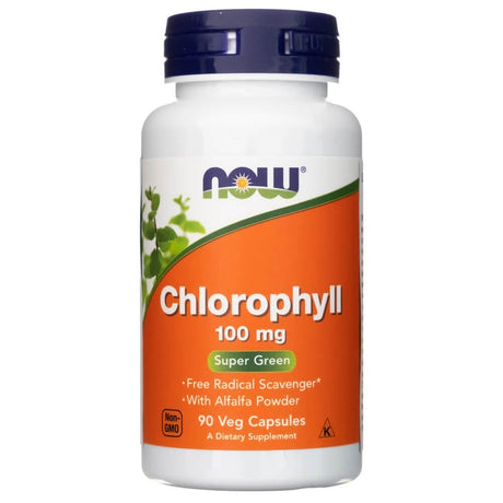 Now Foods Chlorophyll 100 mg - 90 Capsules