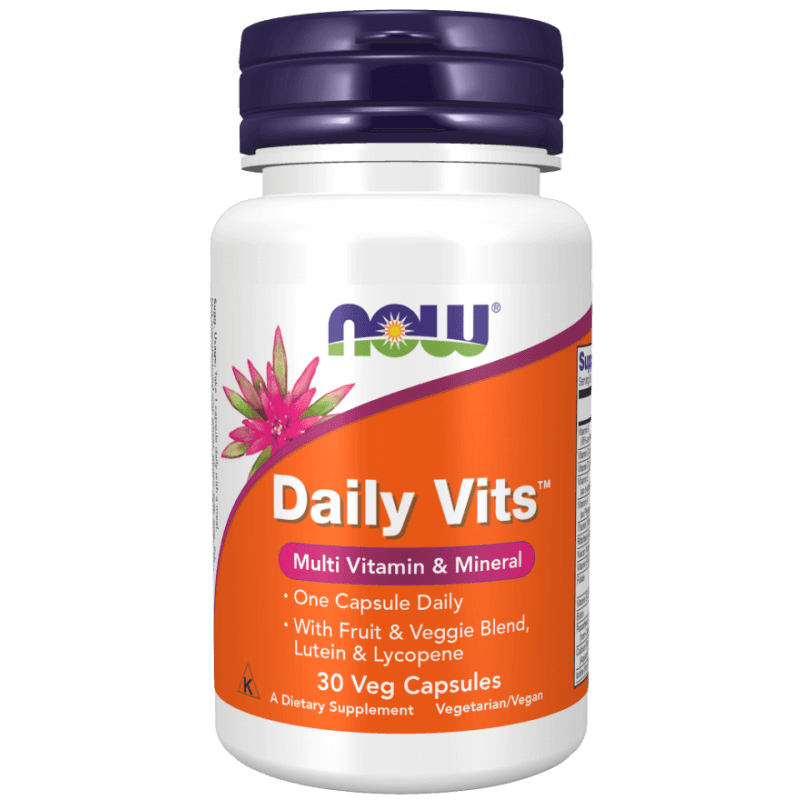 Now Foods Daily Vits, Multi Vitamin & Mineral - 30 Capsules