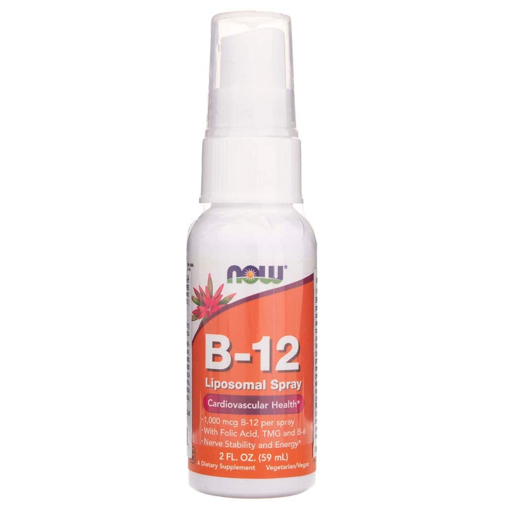 Now Foods Vitamin B-12 Liposomal Spray - 59 ml