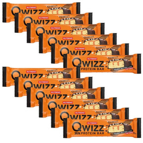 Nutrend Qwizz Protein Bar, Peanut Butter - 12 Pieces