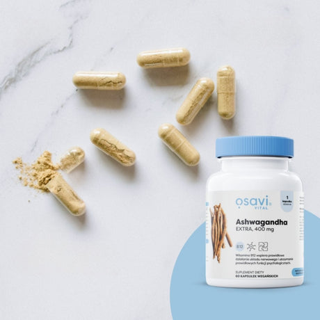 Osavi Ashwagandha Extra 400 mg - 60 Capsules