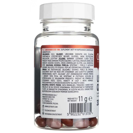 Ostrovit Ubichinon Q10 100 - 30 Capsules