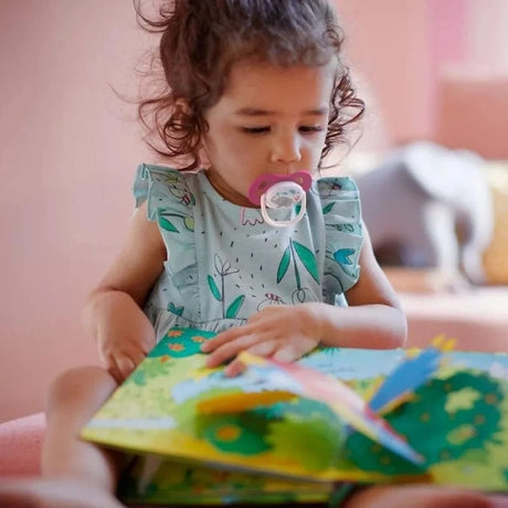 Philips Avent Ultra Air Pacifier, 6-18 Months, Girl - 2 Pieces